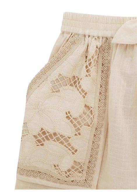 Shorts con pizzo ZIMMERMANN KIDS | 3865ASS252TEA